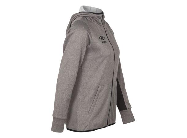 UMBRO Core Tech Hood Zip W19 Mörkgrå 42 Luvtröja med  dragkedja dam 